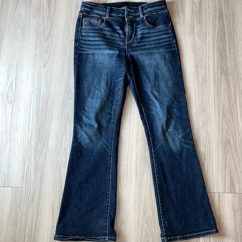 Buckle Black Bootcut Jeans
